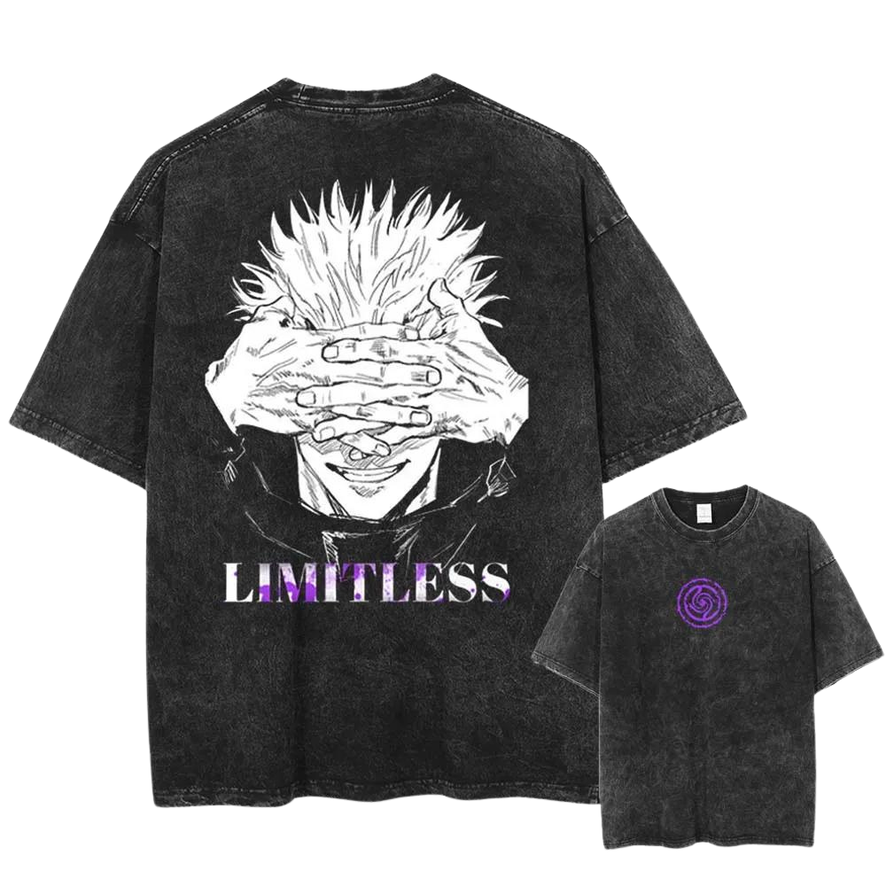 T-shirt large "Pump Cover" Gojo x Limitless